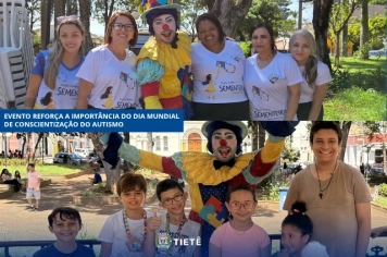 Evento reforça a importância do Dia Mundial de Conscientização do Autismo