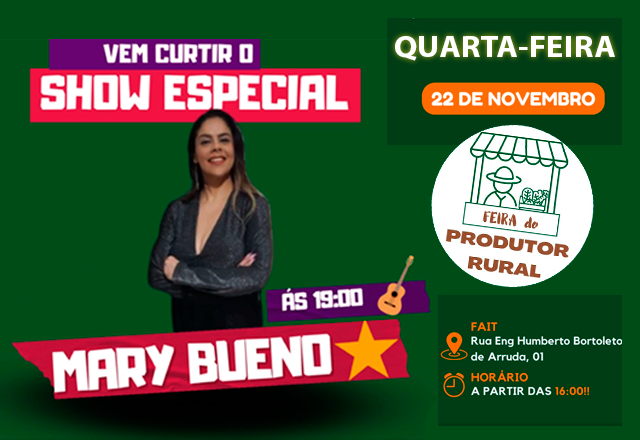 FEIRA DO PRODUTOR RURAL
