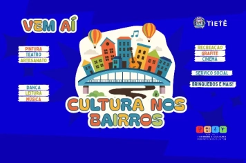PROJETO CULTURA NOS BAIRROS
