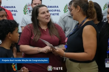 Projeto Guri recebe Moção de Congratulações