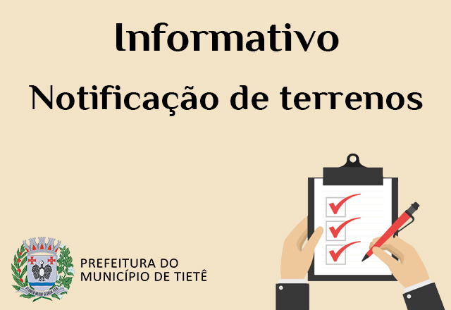 Prefeitura notifica Centenas de Proprietários para Limpeza de Terrenos em 2019