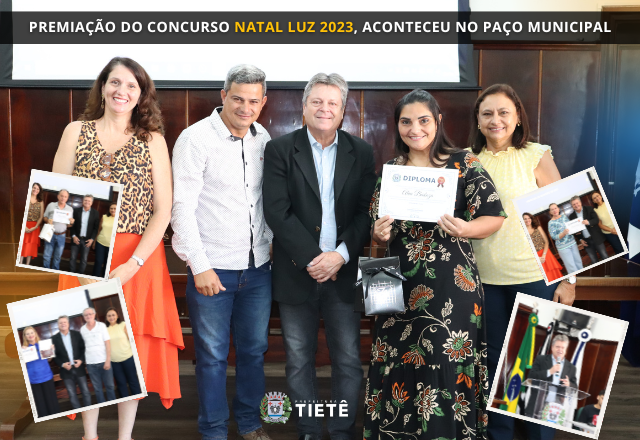 PREMIAÇÃO DO CONCURSO NATAL LUZ 2023