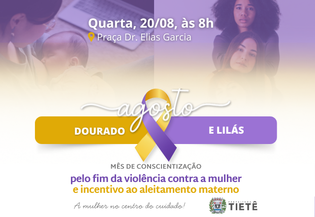 Agosto Dourado e Lilás