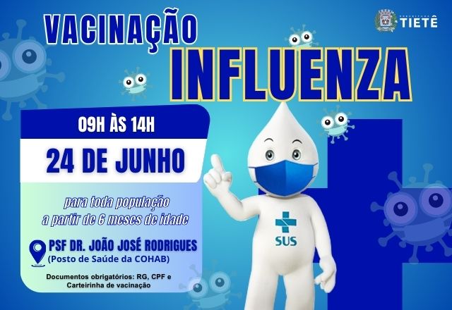 Intensificação das Vacinas de Influenza e Reforço Bivalente da Covid-19- 24/06