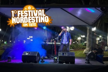 1º Festival Nordestino em Tietê reuniu centenas de pessoas na Praça Dr. Elias Garcia