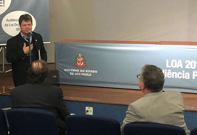 Vlamir Sandei participa de Audiência Pública do estado