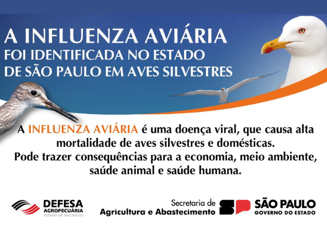 Secretaria de Agricultura e Abastecimento do Estado de São Paulo e Defesa Agropecuária informa