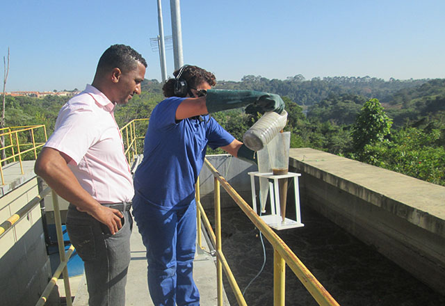 Secretaria de Meio Ambiente visita estações de água e esgoto
