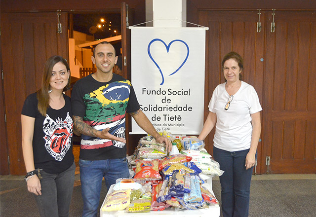 Fundo Social recebe doação de alimentos