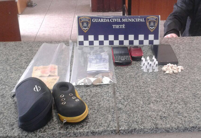 Guarda Municipal e Polícia Militar prendem traficantes