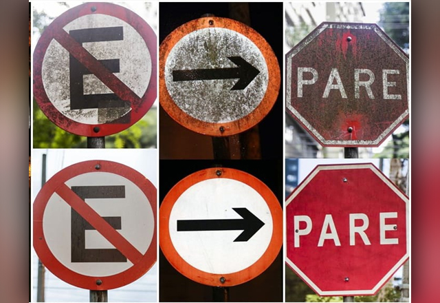 SECRETARIA DE SEGURANÇA E TRÂNSITO INTENSIFICA TRABALHO DE SINALIZAÇÃO DE SOLO, DE INSTALAÇÃO E SUBSTITUIÇÃO DE PLACAS E INOVA COM A CONFECÇÃO DE BARREIRA DE CONCRETO