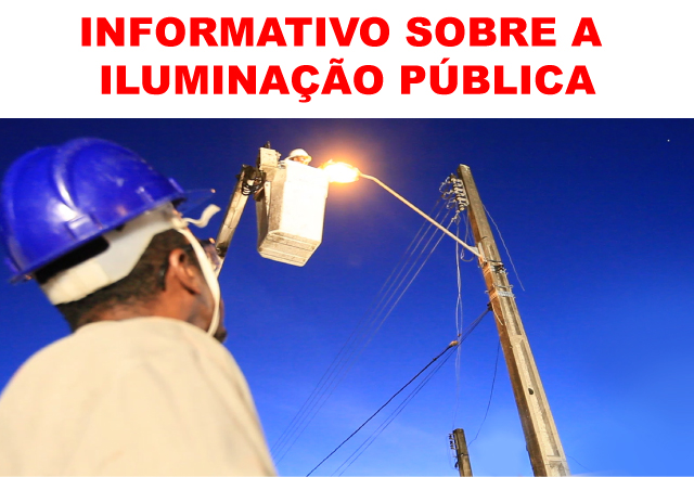 Aviso sobre a Iluminação Pública