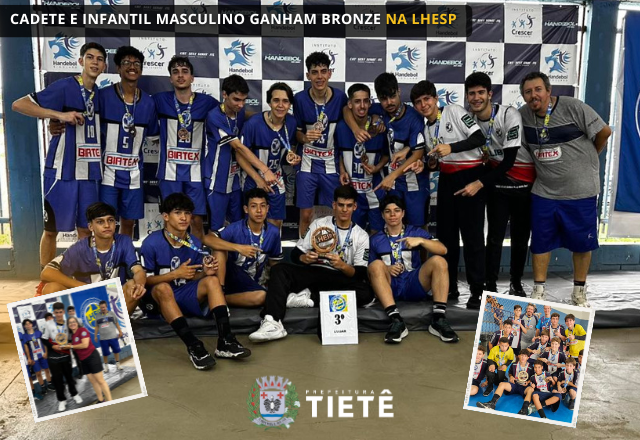 CADETE E INFANTIL GANHAM BRONZE NA LHESP!