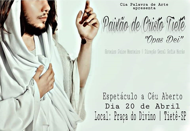 Espetáculo da Paixão de Cristo acontece neste final de semana