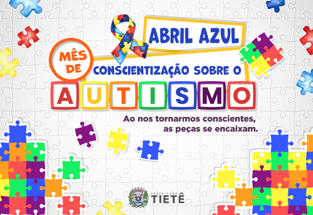 ABRIL AZUL - Mês de Conscientização sobre o Autismo