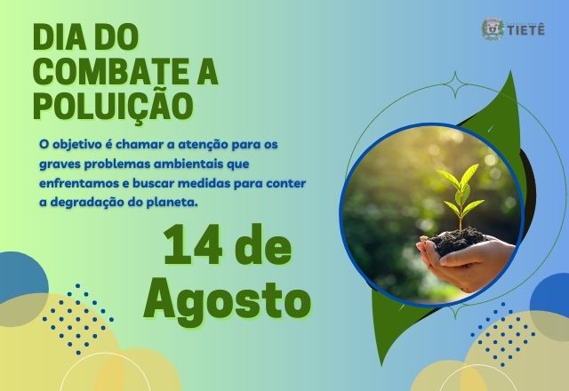 DIA DO COMBATE A POLUIÇÃO