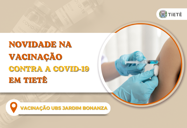 VACINAÇÃO CONTRA A COVID-19 NA UBS JARDIM BONANZA