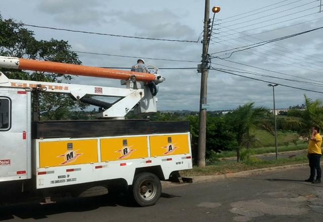 Prefeitura segue com manutenção da Iluminação Pública