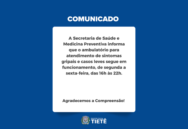 Comunicado