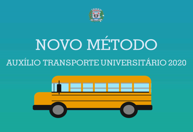 Auxílio Transporte Universitário inicia novo método em 2020