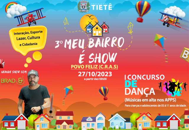 MEU BAIRRO É SHOW - 3° EDIÇÃO
