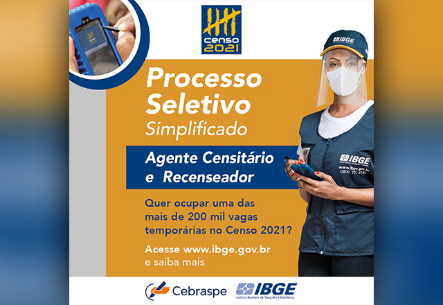 Processo Seletivo Censo Demográfico 2021