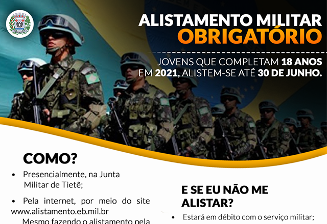 Alistamento Militar 2021