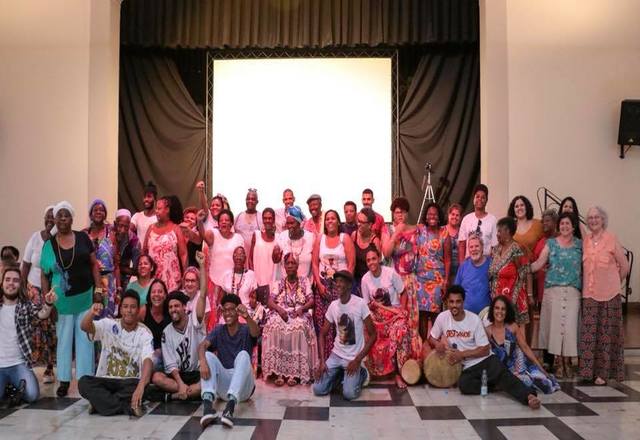 Batuque de Umbigada é destaque no 5° Sarau Café com Pretos