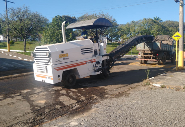 Manutenção e revitalização de pavimentação