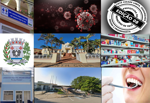 Tietê Cidade Limpa, Organizada, Segura e Progressista: Enfrentou a COVID, investiu na Santa Casa, dobrou os medicamentos na Farmácia Municipal e melhorou a Saúde Pública