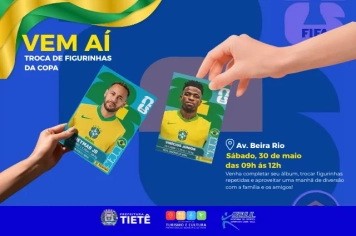 Troca de Figurinhas da Copa na Beira Rio!