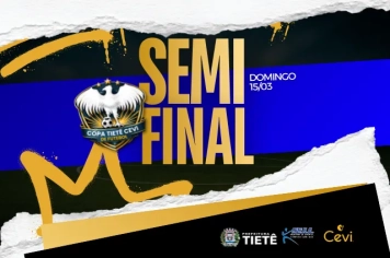Jogos das semifinais Copa Tietê CEVI Futebol