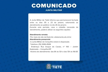 COMUNICADO JUNTA MILITAR- 09/12