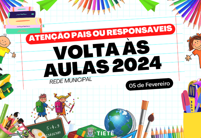 VOLTA ÀS AULAS 2024