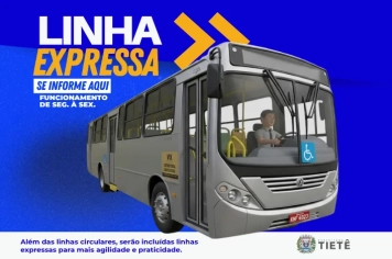 Tietê passa a contar com linhas expressas no transporte público