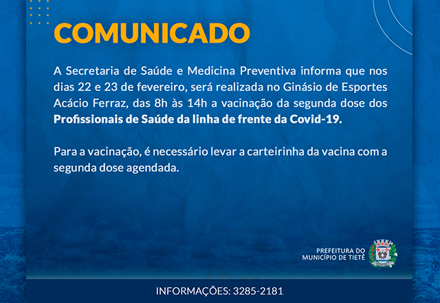 Vacinação contra a Covid-19