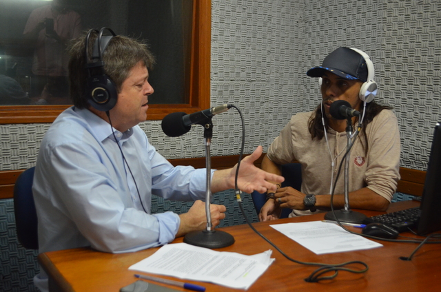 Prefeito Vlamir Sandei concede entrevista à Nova Regional