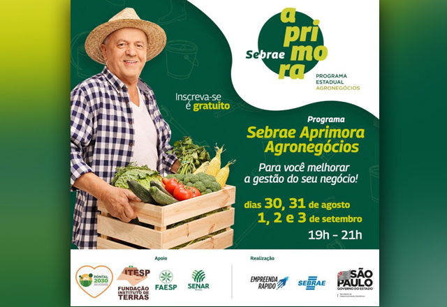 PROGRAMA SEBRAE APRIMORA AGRONEGÓCIOS