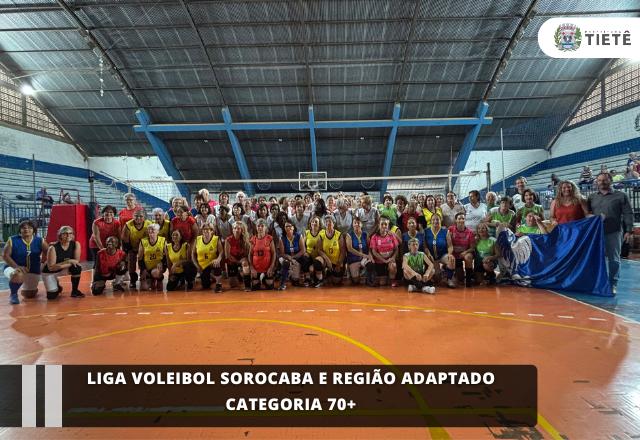 Liga Voleibol Sorocaba e Região Adaptado categoria 70+