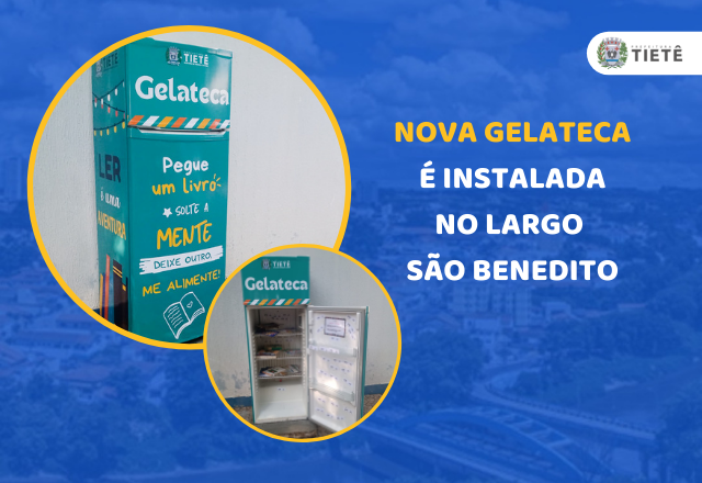 NOVA GELATECA É INSTALADA NO LARGO SÃO BENEDITO