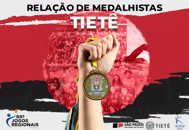 MODALIDADES QUE FIZERAM TIETÊ BRILHAR NOS JOGOS REGIONAIS DO ESTADO DE SÃO PAULO 2023