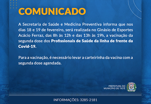 Vacinação contra a Covid-19