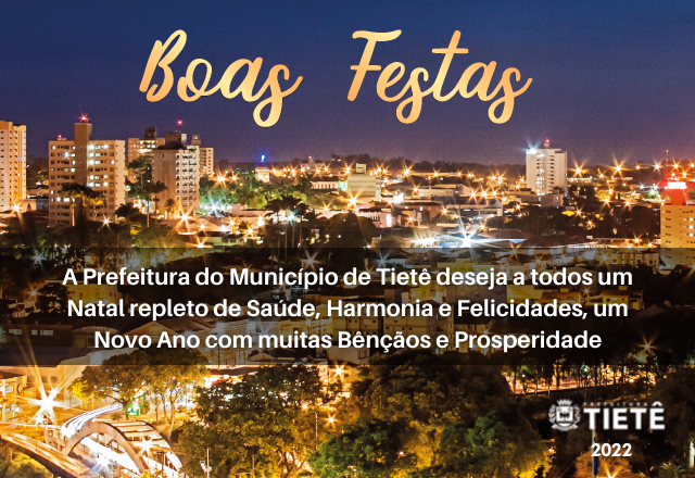 BOAS FESTAS!
