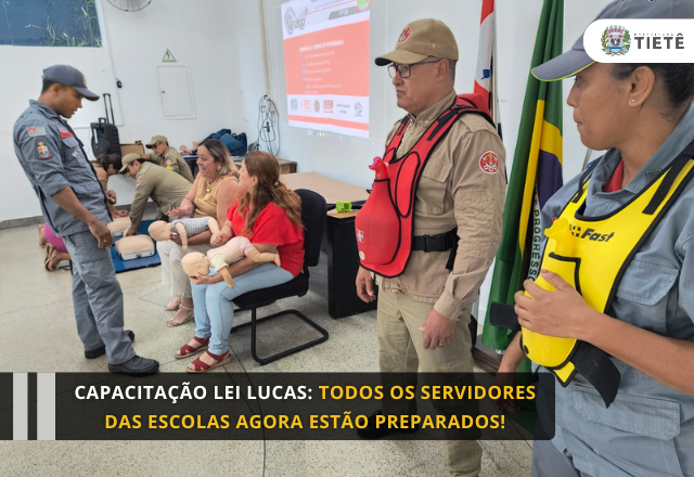 Capacitação Lei Lucas: Todos os Servidores das Escolas Agora Estão Preparados!