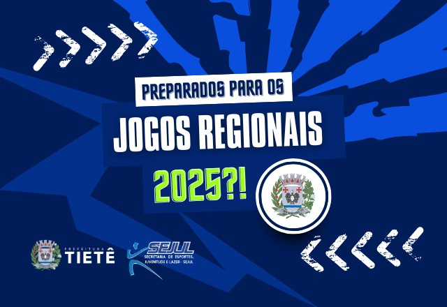 Tietê participa dos 67º Jogos Regionais