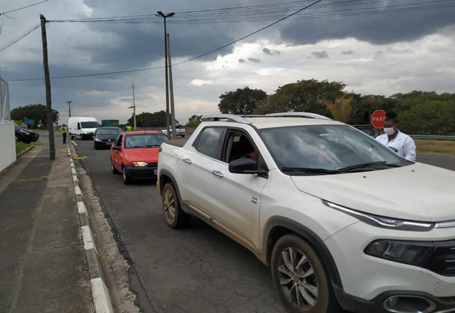 Prefeitura segue com a fiscalização através de Barreira Sanitária