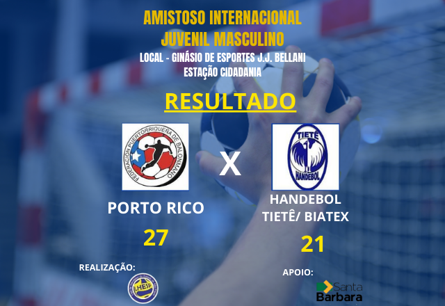 Jogo de muita garra: Tietê enfrenta Porto Rico com dedicação!