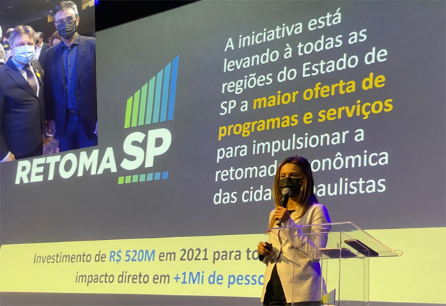 PREFEITO VLAMIR SANDEI PARTICIPOU DO RETOMA SP, EVENTO DO GOVERNO DO ESTADO