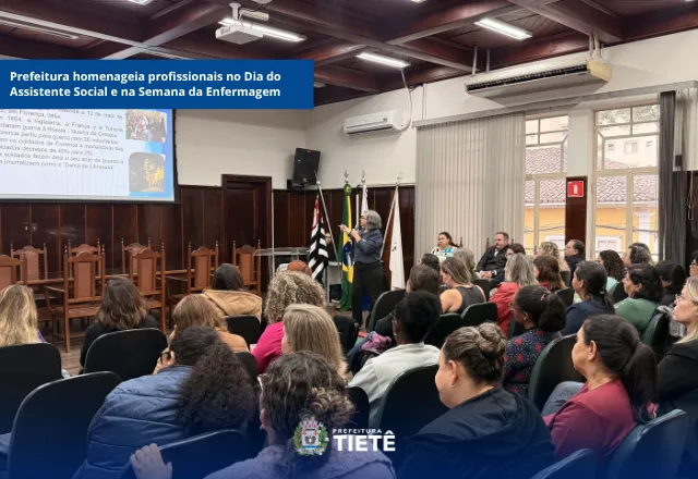 Homenagem ao dia da Assistente Social e semana da enfermagem