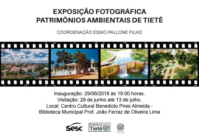 Turismo e Cultura realiza mostra fotográfica